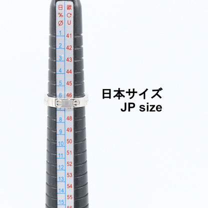 カルティエ ミニラブ Au750ホワイトゴールド リング 47号