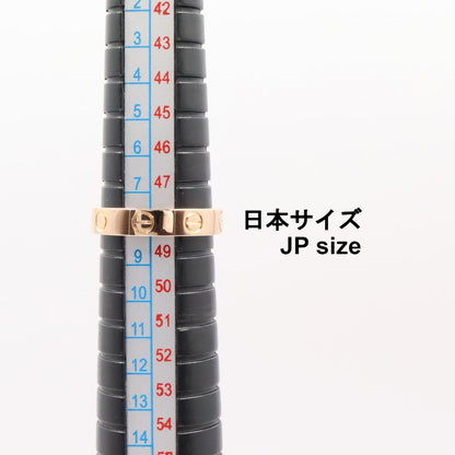 カルティエ ミニラブ Au750 リング 8号
