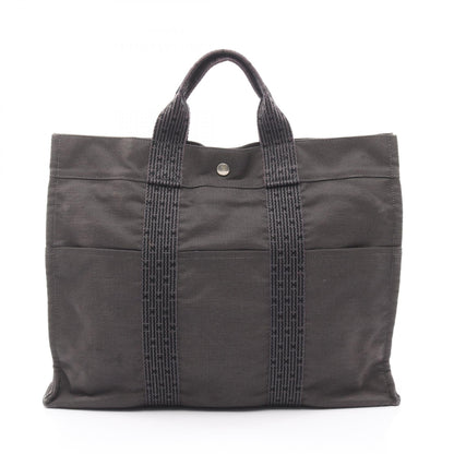 エルメス エールラインMM ナイロンキャンバス トートバッグ