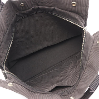 エルメス エールラインMM ナイロンキャンバス トートバッグ