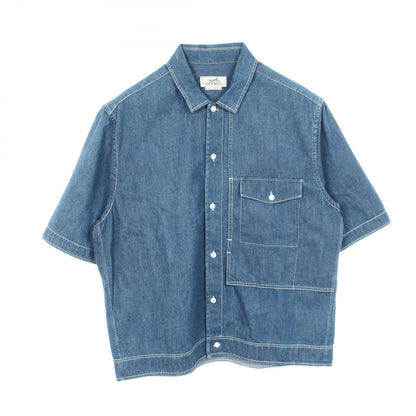 エルメス コットン半袖シャツ
