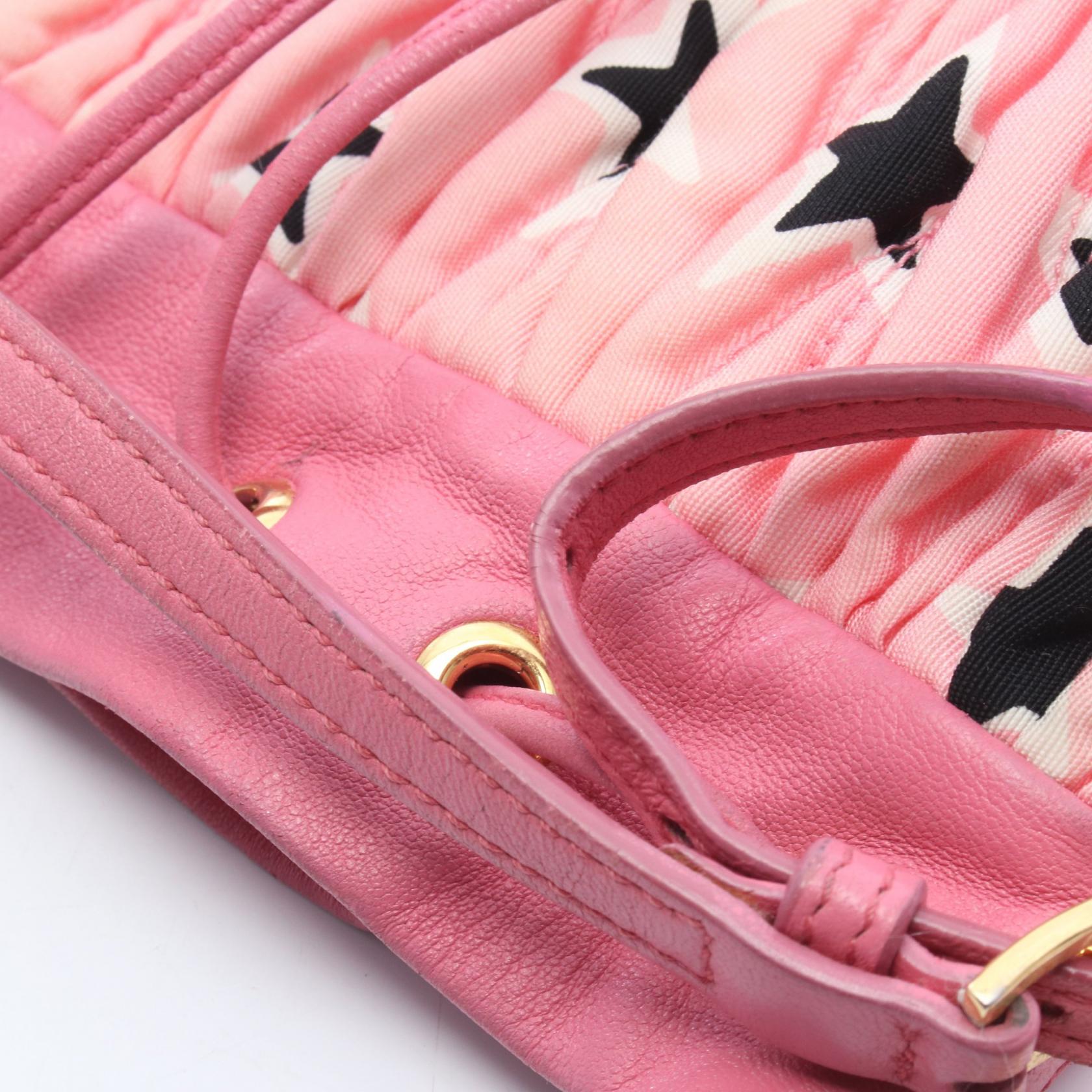 ミュウミュウ MATELASSE バケットバッグ