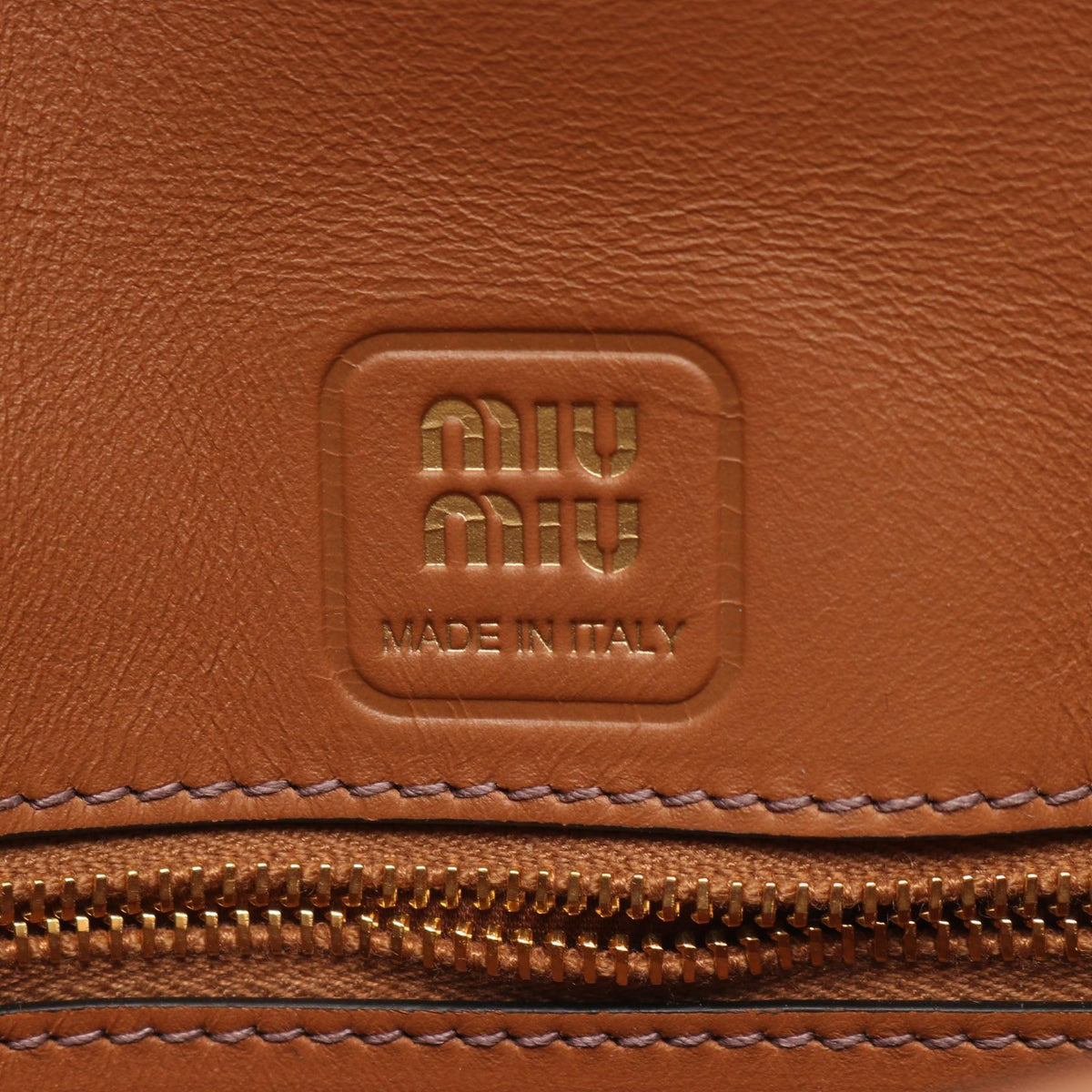 ミュウミュウ CRM FINE CALF 2wayハンドバッグ