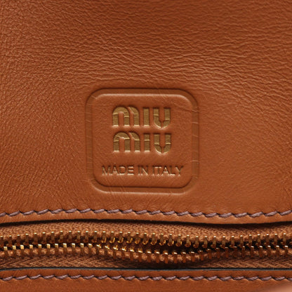 ミュウミュウ CRM FINE CALF 2wayハンドバッグ