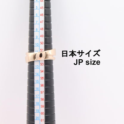 ジュエリー Au750ピンクゴールドダイヤモンドリング