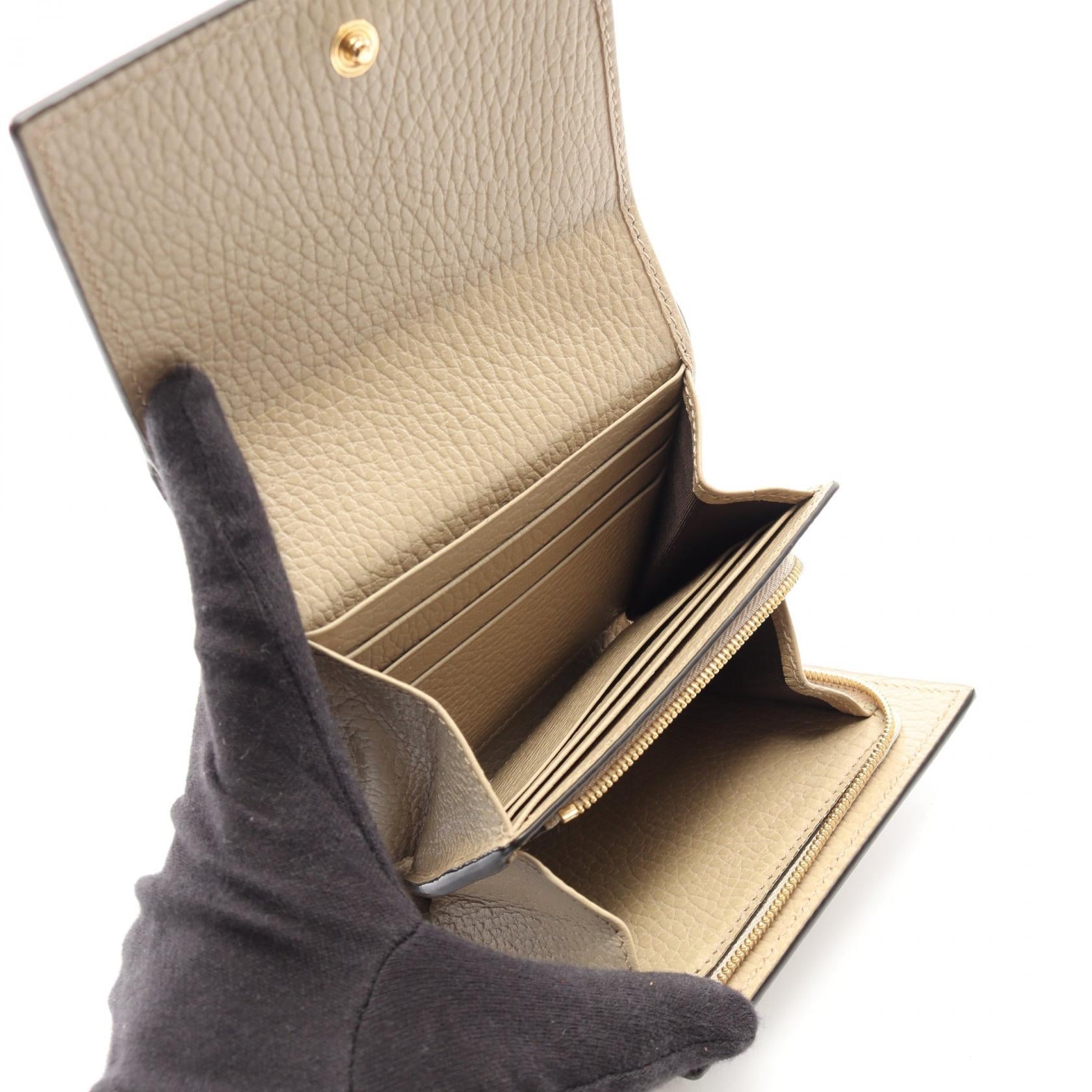 グッチ GGマーモント レザー 財布