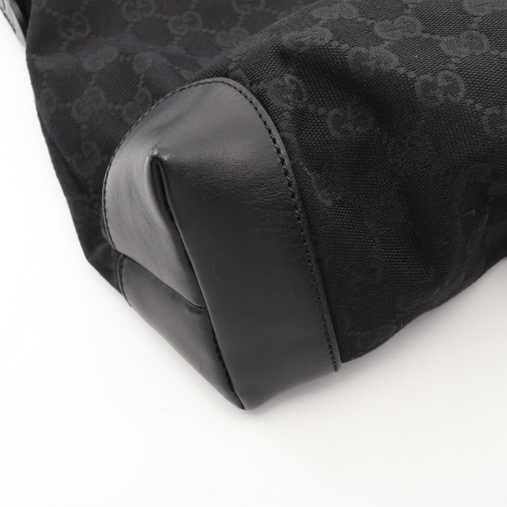 グッチ Gキャンバス キャンバス レザー ショルダーバッグ