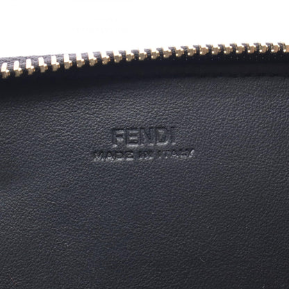 フェンディ バグズアイ レザー ラウンド長財布