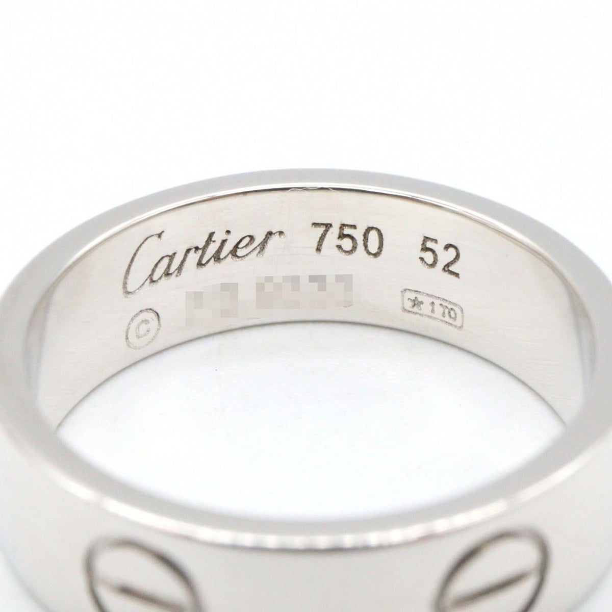 カルティエ ラブ Au750 リング 11号