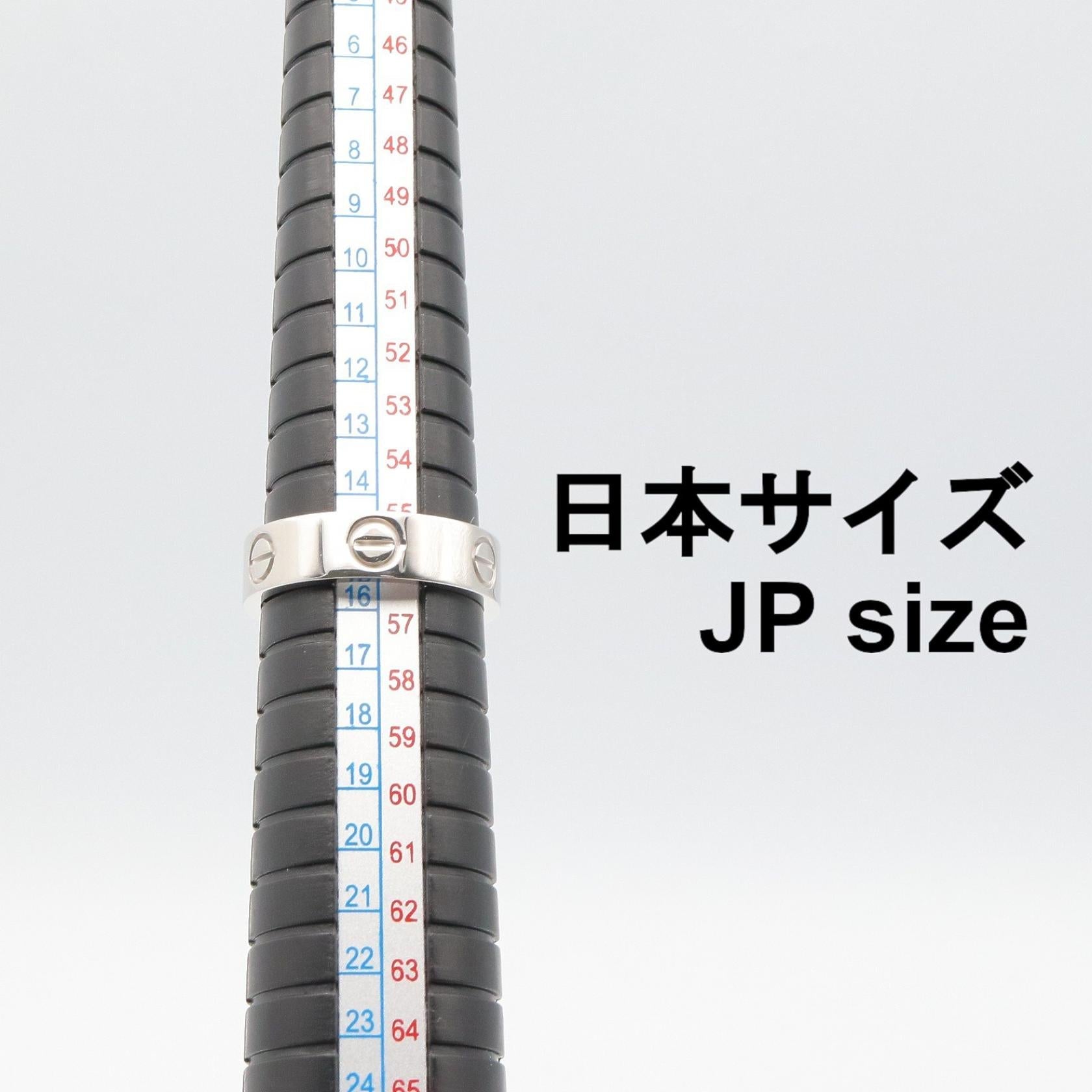 カルティエ ラブ Au750ホワイトゴールド リング 15.5号