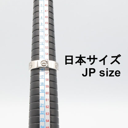 カルティエ ラブ Au750ホワイトゴールド リング 15.5号