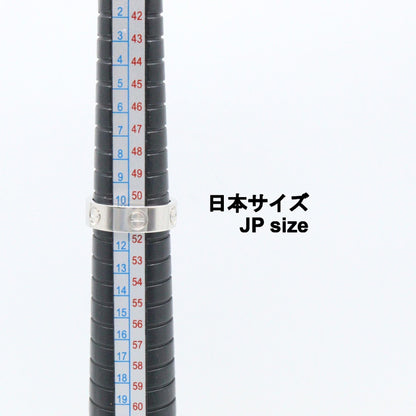 カルティエ ラブ Au750ホワイトゴールド リング 52号