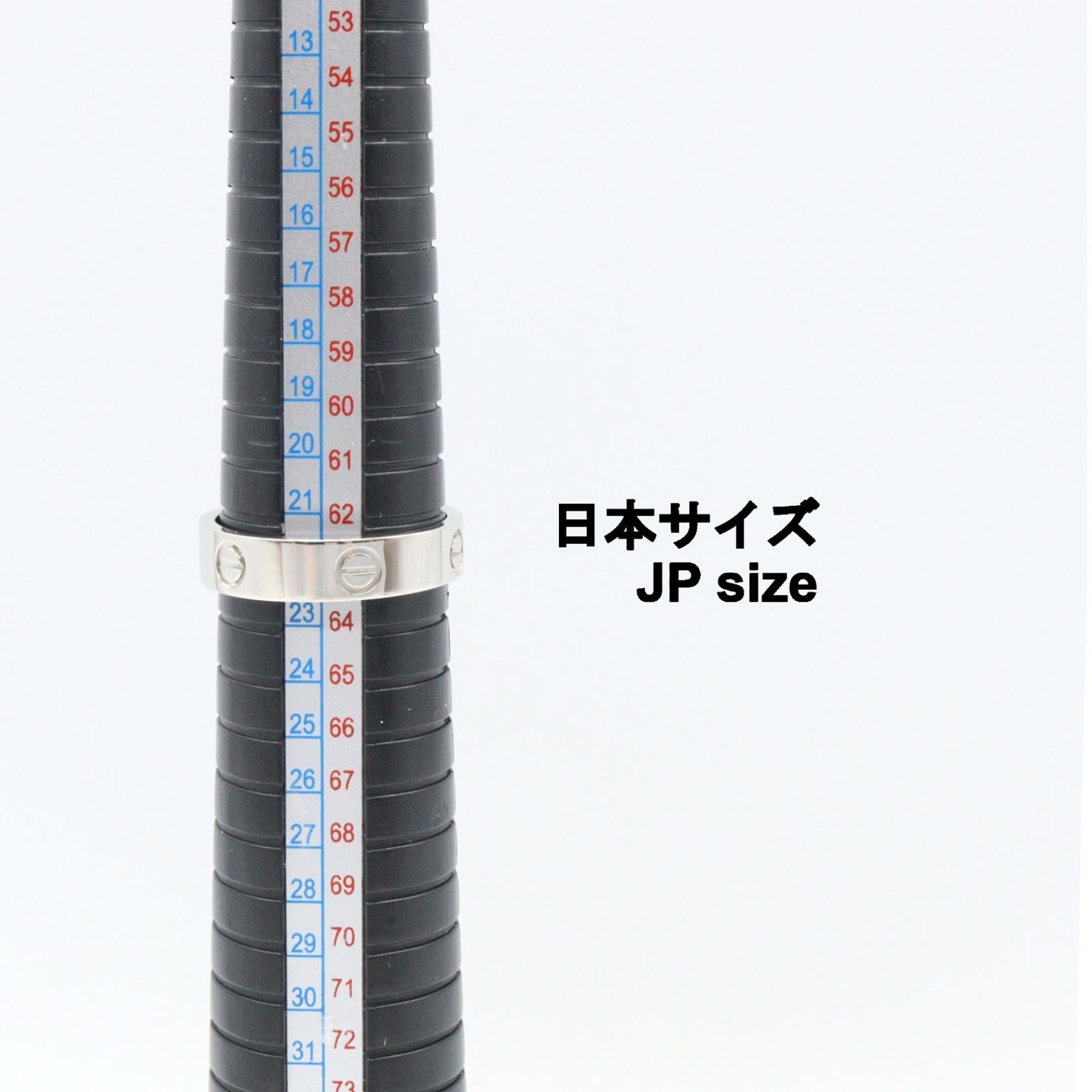 カルティエ ラブ Pt950プラチナ リング 22号