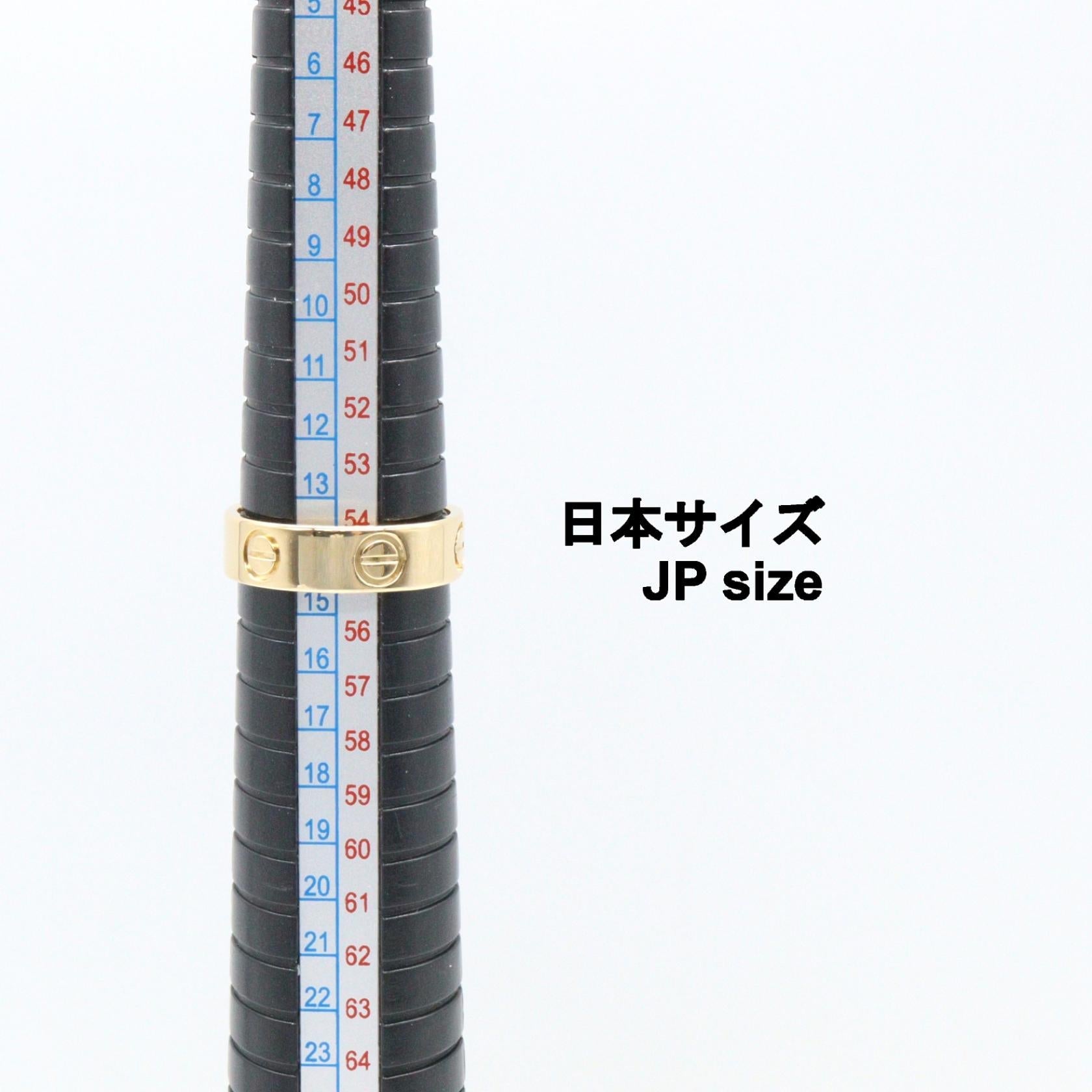カルティエ ラブ Au750 リング 14号