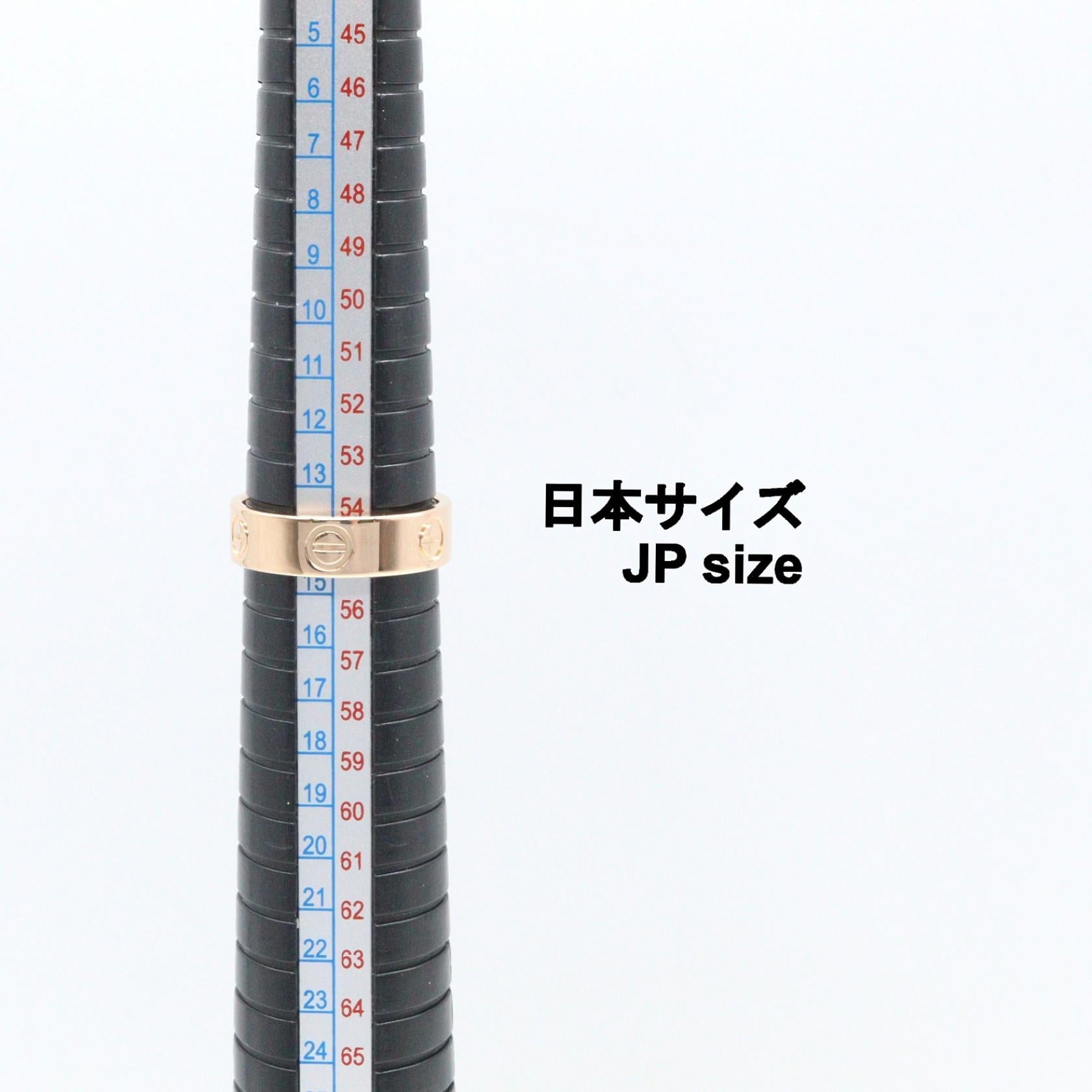カルティエ ラブ Au750 リング 14号
