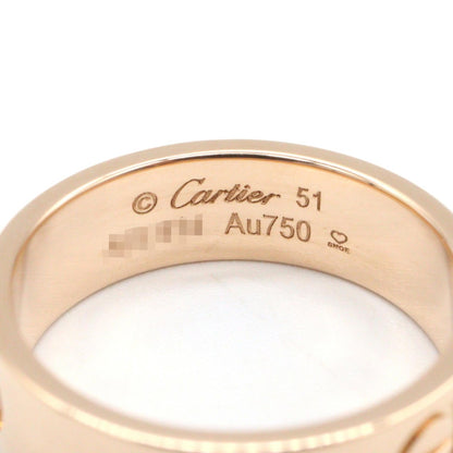 カルティエ ラブ Au750 リング 10号