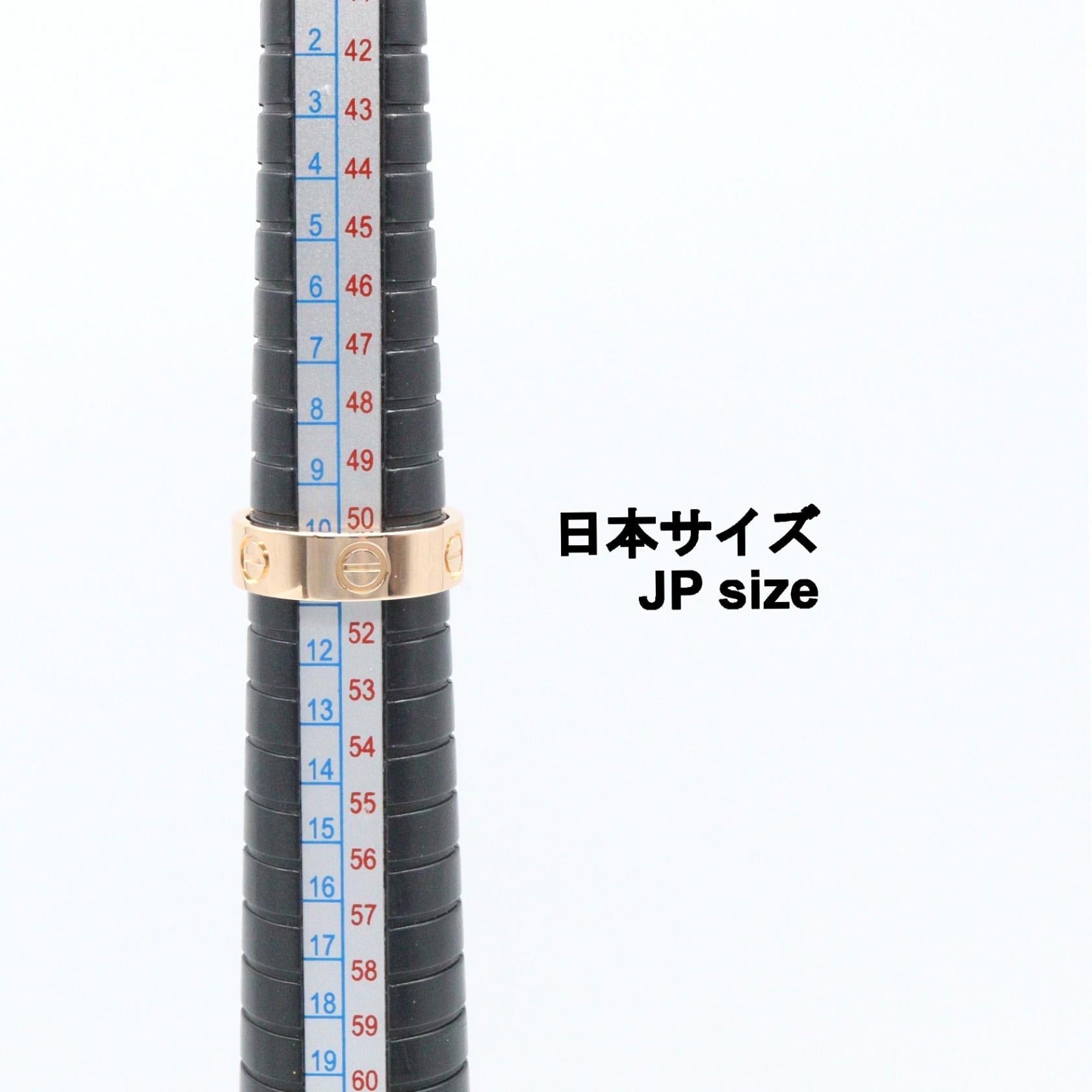 カルティエ ラブ Au750 リング 10号