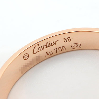 カルティエ ミニラブ Au750ピンクゴールド リング 17号