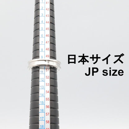 ブルガリ B-zero1 Au750ホワイトゴールド リング 50号