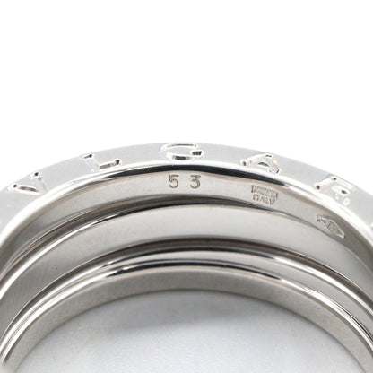 ブルガリ ビーゼロワン Au750ホワイトゴールド リング 53号