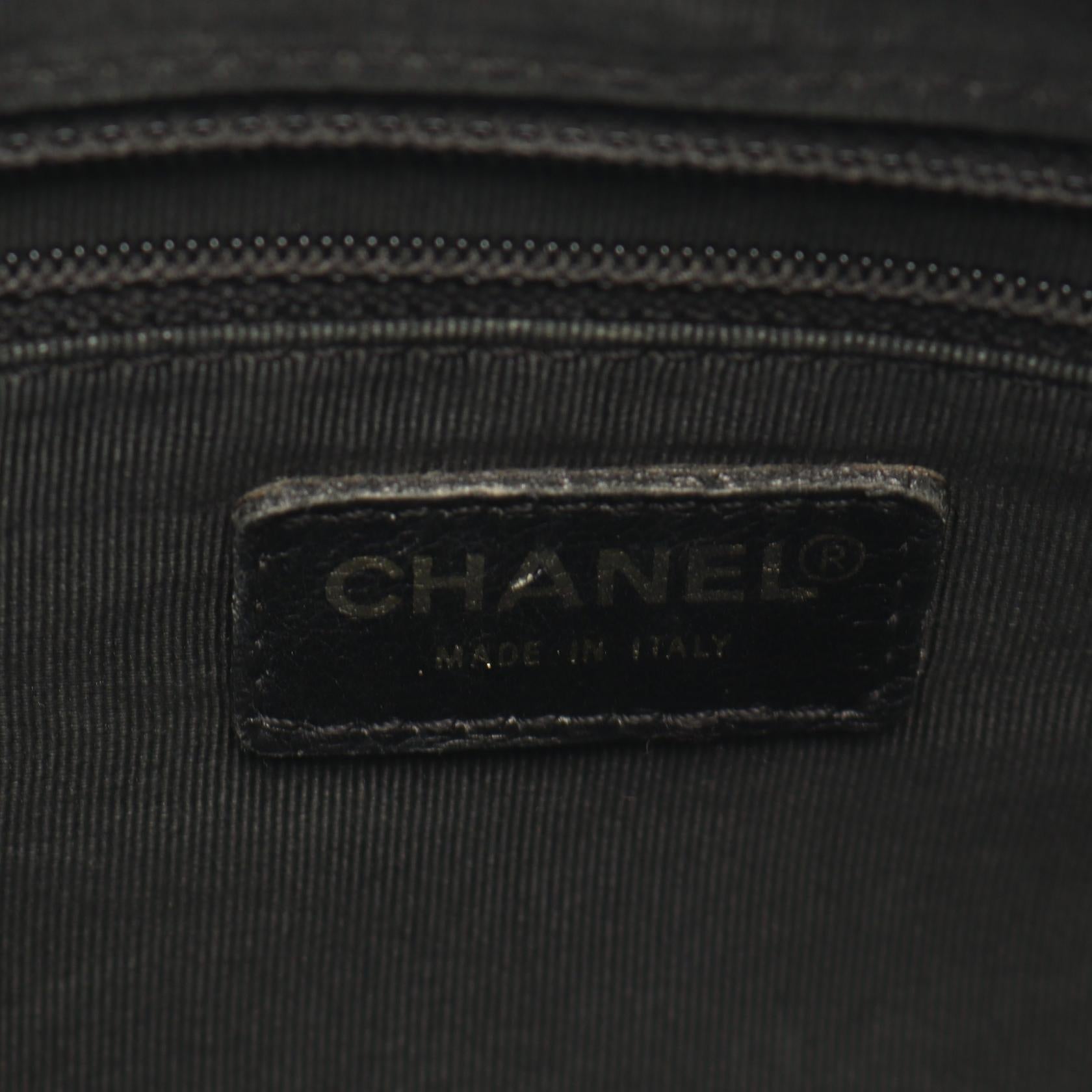 シャネル チョコバー ラムスキン トートバッグ