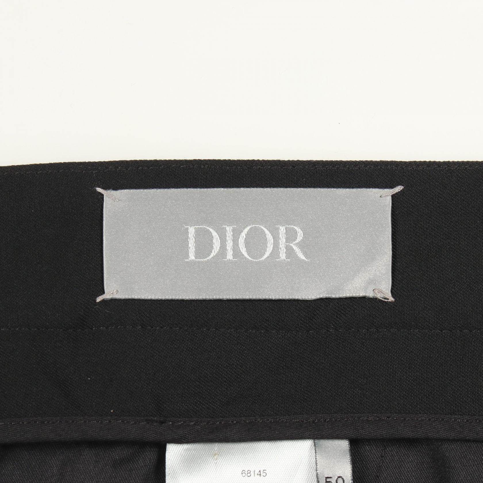 ディオール DIOR PETER DOIG ウールパンツ
