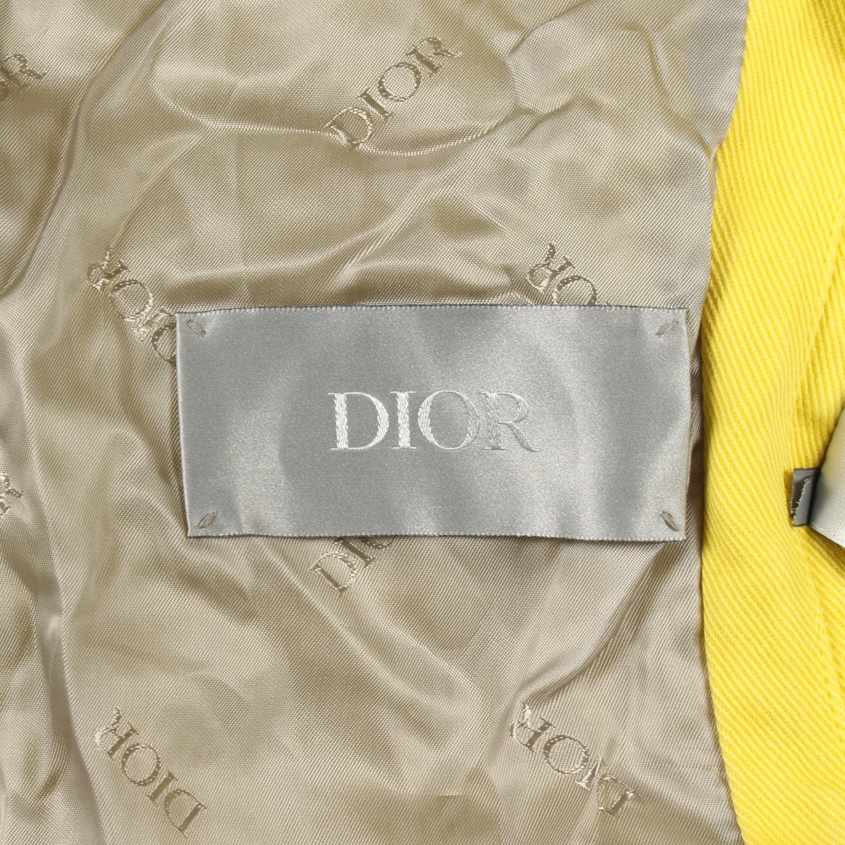 ディオール DIOR × PETER DOIG ウール混デニムジャケット