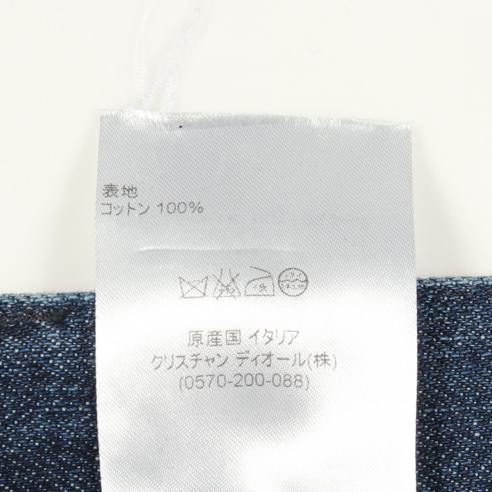 クリスチャンディオール コットンワイドパンツ