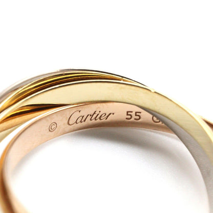 カルティエ トリニティ Au750 リング 55号