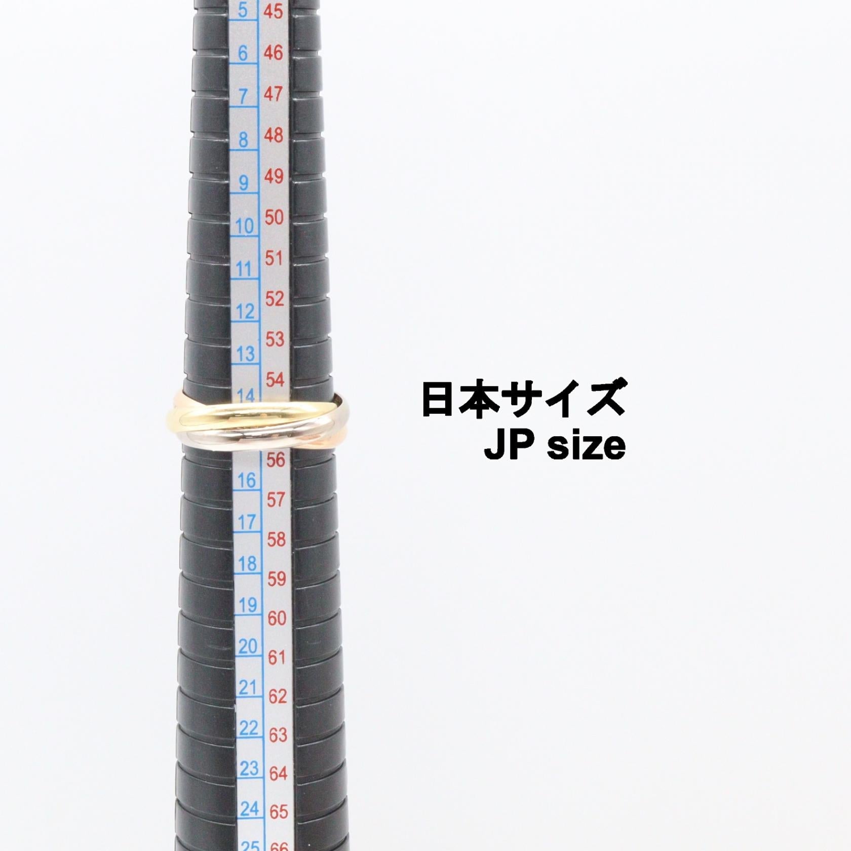 カルティエ トリニティ Au750 リング 55号