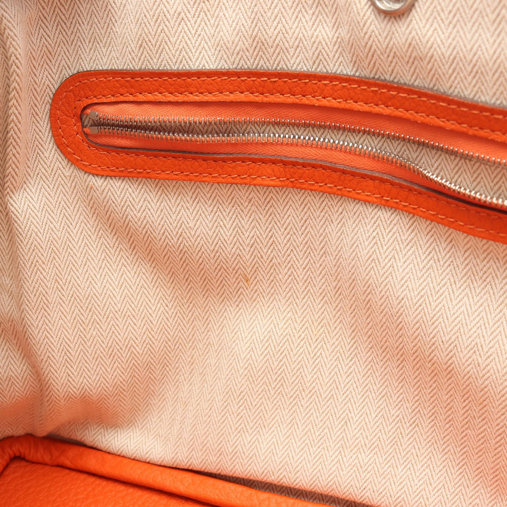 エルメス ガーデンパーティTPM ヴァッシュカントリー トートバッグ
