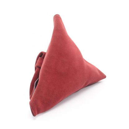 ロエベ アナグラム スエードクラッチバッグ