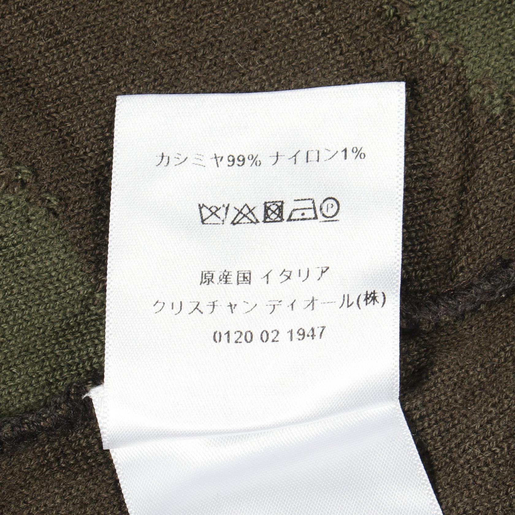 ディオール カシミヤニットパーカー