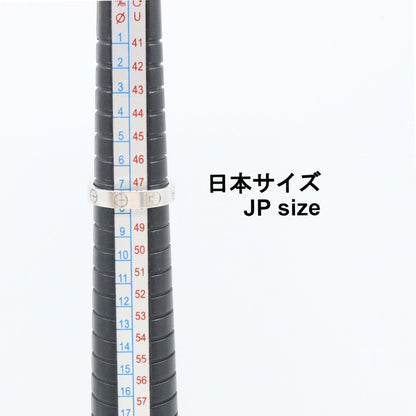 カルティエ ラブ Au750ホワイトゴールド リング 7.5号