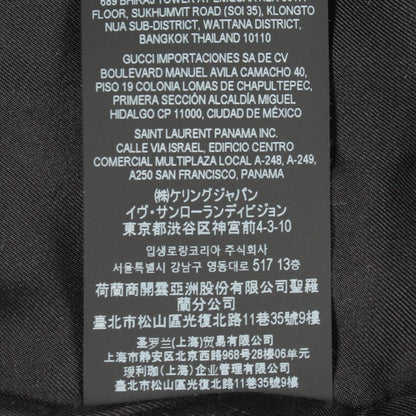 サンローランパリ シルク中綿ブルゾン