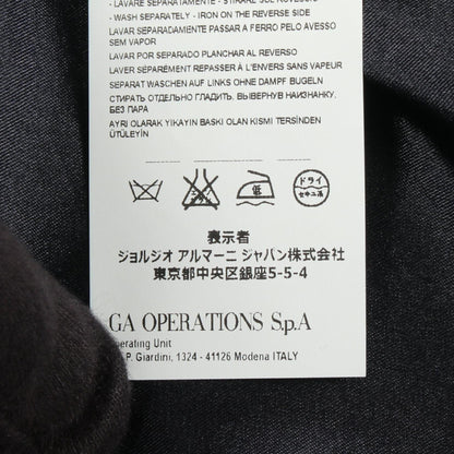 エンポリオアルマーニ ポリエステル ロングフーデッドコート