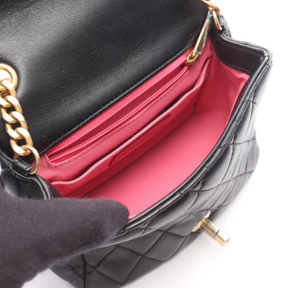 シャネル ミニ ラムスキン ショルダーバッグ