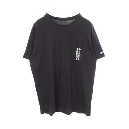 クロムハーツ バックスクロール ロゴ コットン 半袖Tシャツ 東京限定