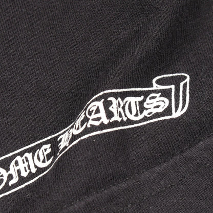 クロムハーツ バックスクロール ロゴ コットン 半袖Tシャツ 東京限定
