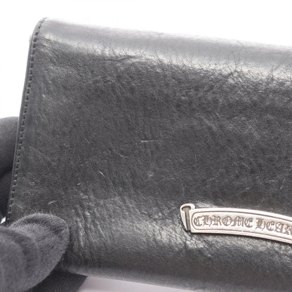 クロムハーツ ジュディ レザー二つ折り長財布