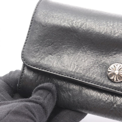 クロムハーツ ジュディ レザー二つ折り長財布