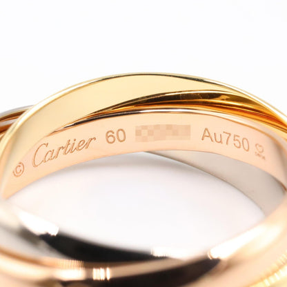 カルティエ トリニティ Au750 リング 19号
