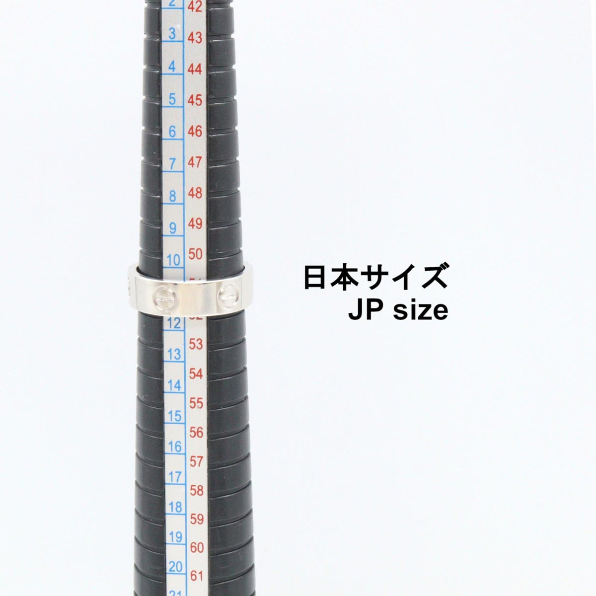 カルティエ ラブ Au750ホワイトゴールド リング 11号