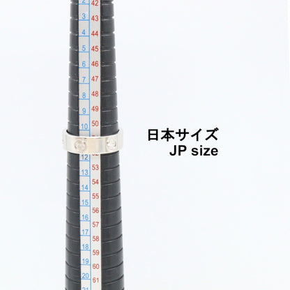 カルティエ ラブ Au750ホワイトゴールド リング 11号