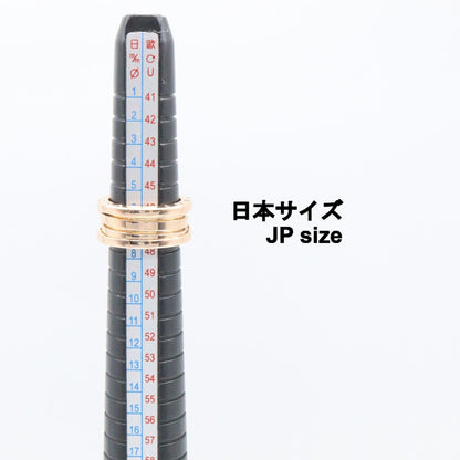 ブルガリ ビーゼロワン Au750 リング 6.5号