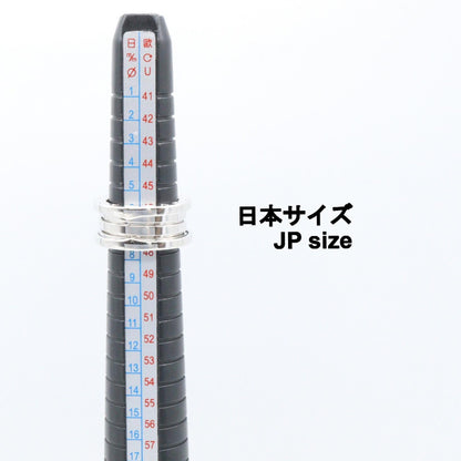 ブルガリ ビーゼロワン Au750 リング 3バンド 6号