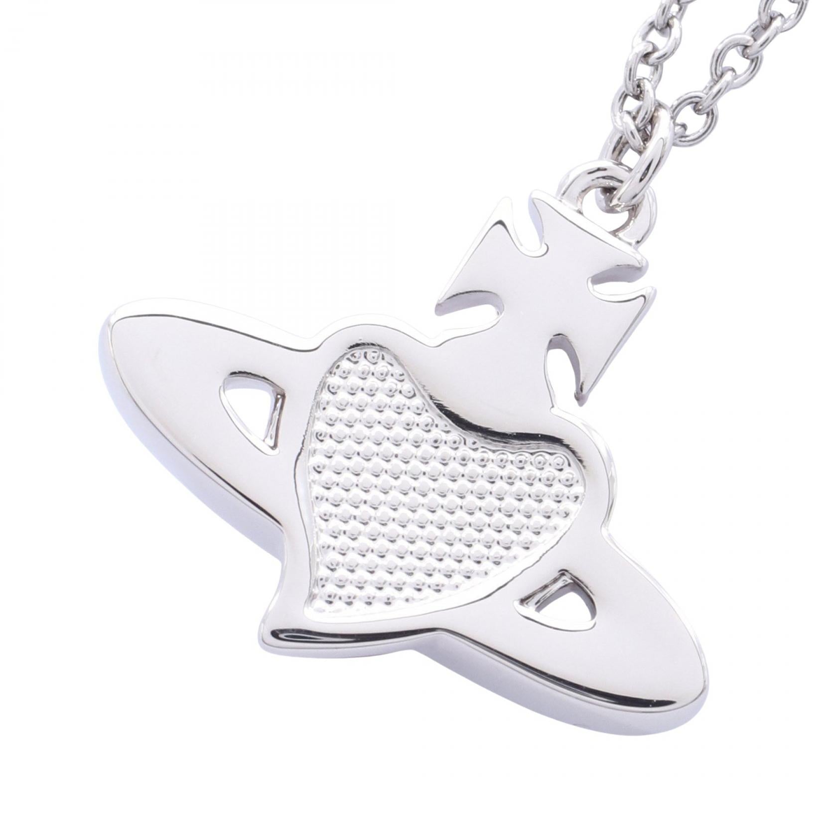 ヴィヴィアンウエストウッド DIAMANTE HEART ステンレススチール ネックレス