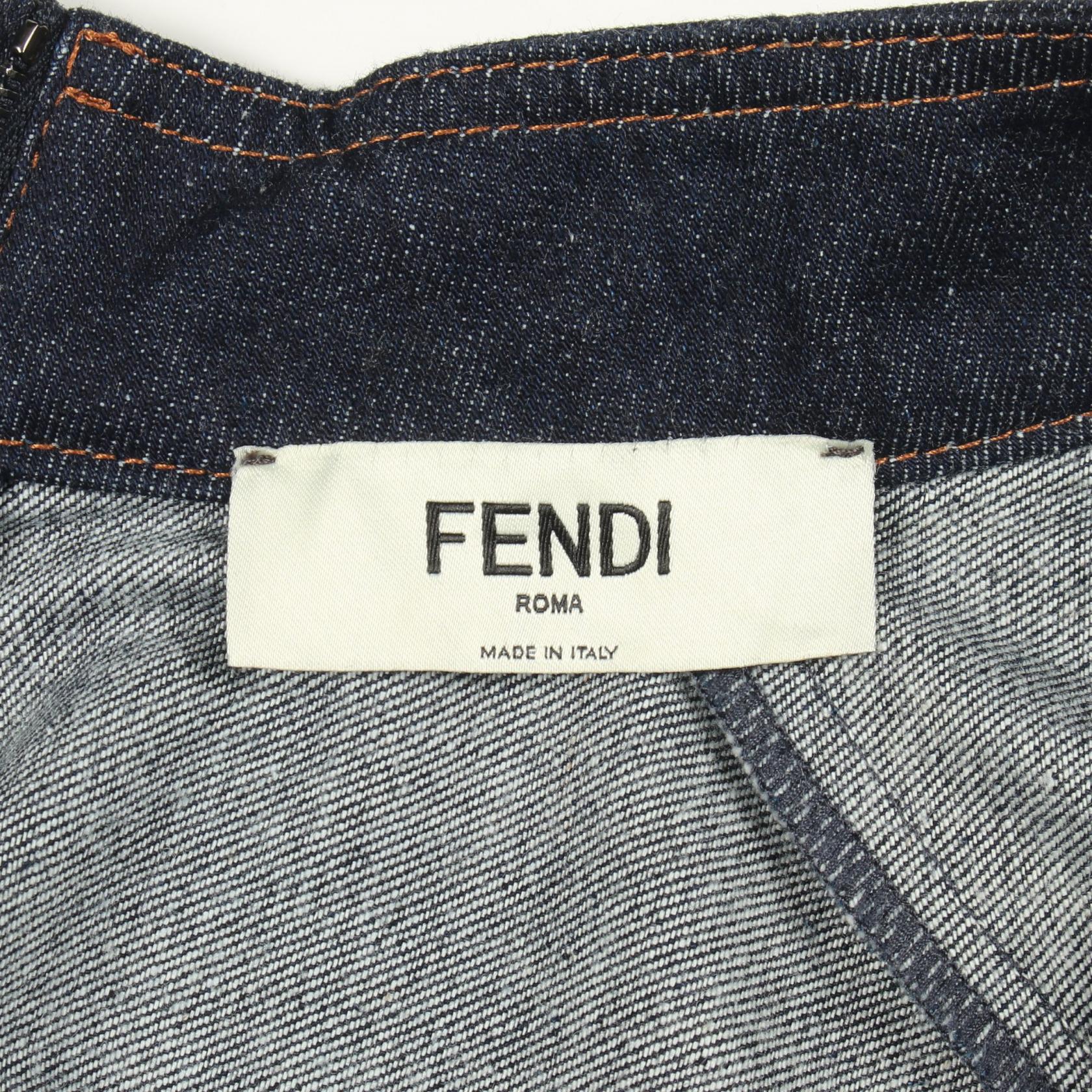 フェンディ コットンワンピース