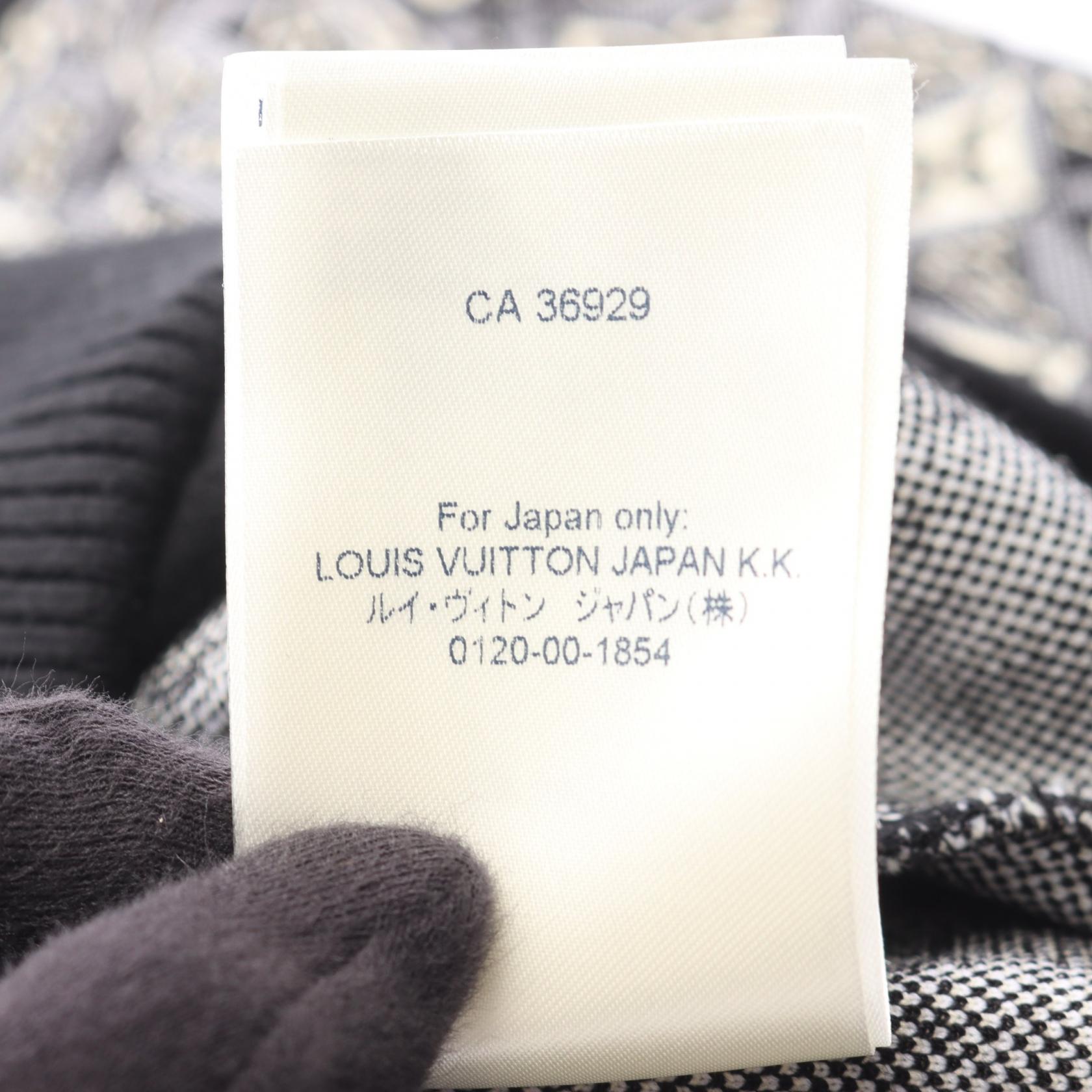 ルイヴィトン Since1854モノグラムニットジャケット