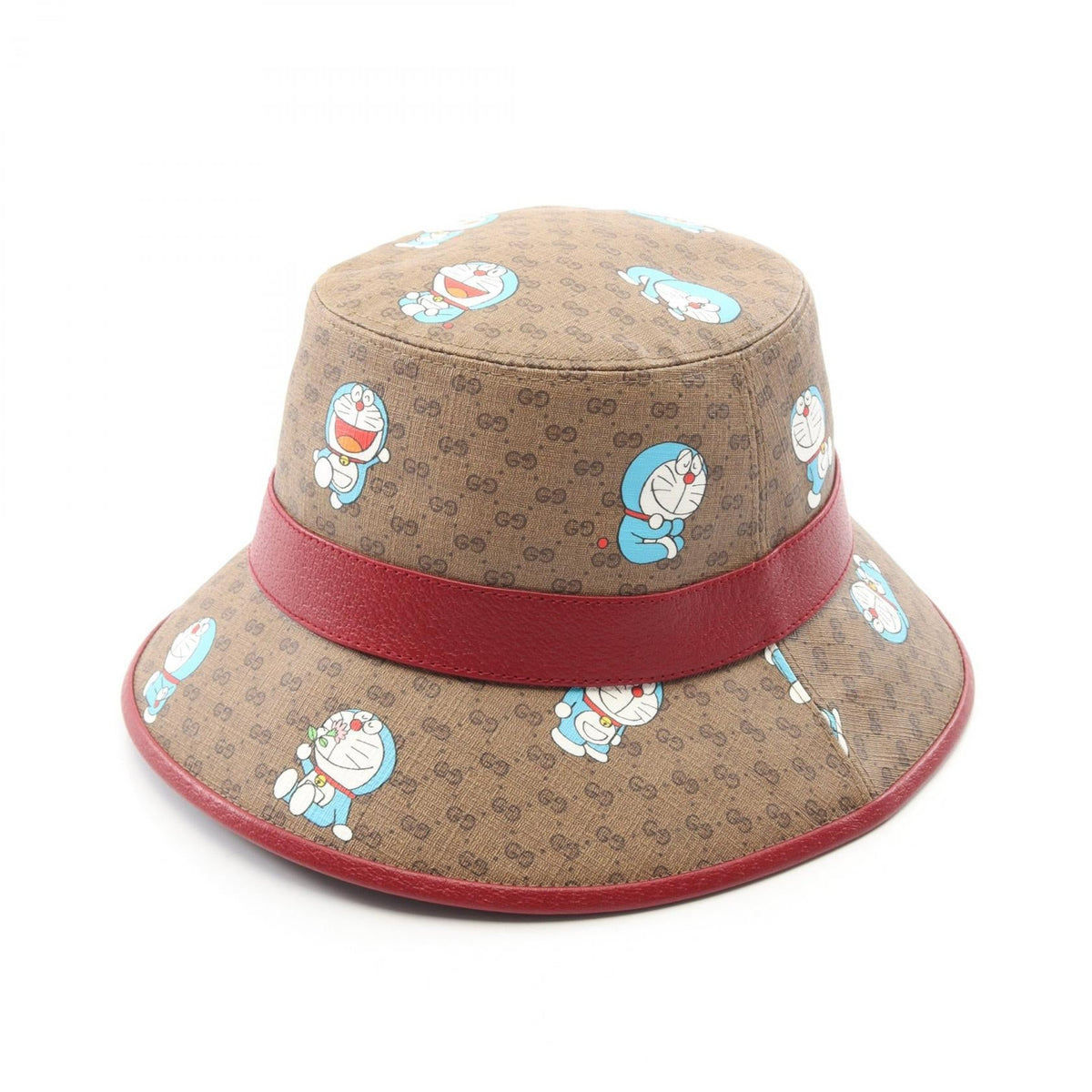 グッチ ドラえもん レザー PVC ハット